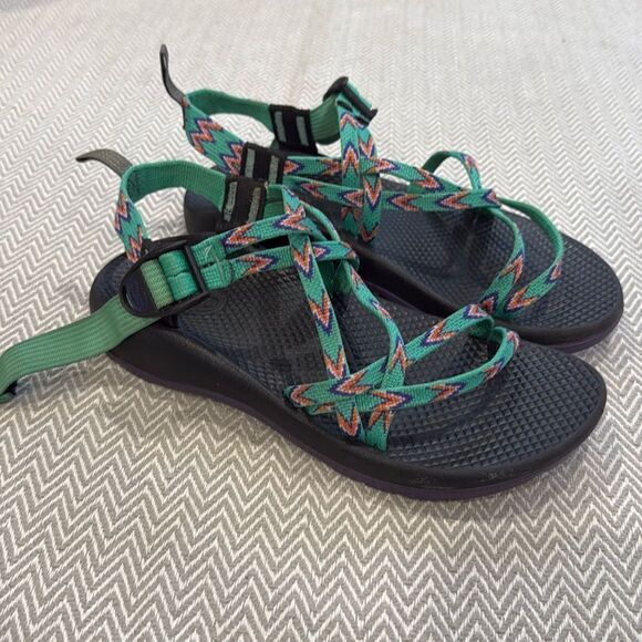 Chaco ZX1 Eco thread Sandal Mint Leaf Woman’s Size 5 - Picture 1 of 5